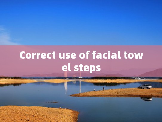 Correct use of facial towel steps